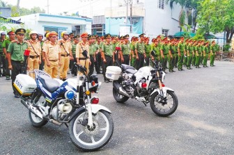 Công an huyện Tịnh Biên ra quân tấn công trấn áp tội phạm, đảm bảo an ninh trật tự dịp Tết Nguyên Đán năm 2021