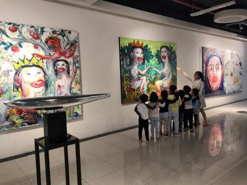 100 tác phẩm trưng bày tại Long Biên Art Fair