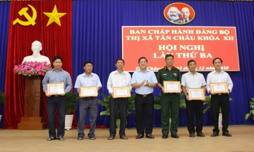 TX. Tân Châu tập trung thực hiện thắng lợi nhiệm vụ năm 2021