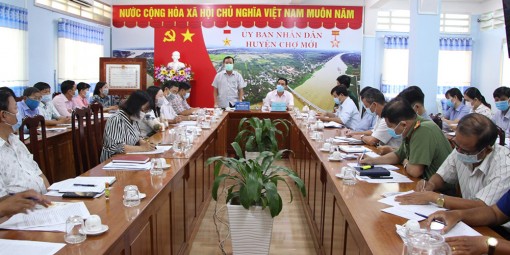 Chợ Mới chủ động phòng, chống dịch bệnh COVID-19 trong tình hình mới