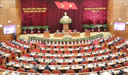 Ngày làm việc thứ ba của Hội nghị lần thứ 14 Ban Chấp hành Trung ương Đảng khóa XII