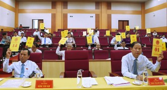 Kỳ họp thứ 19 HĐND huyện Châu Phú thông qua các nghị quyết quan trọng