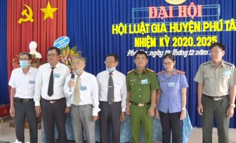 Đại hội Hội Luật gia huyện Phú Tân lần thứ III