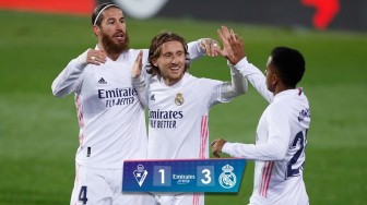Đè bẹp Eibar, Real Madrid bắt kịp điểm số với Atletico