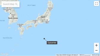 Động đất ngoài khơi Nhật Bản