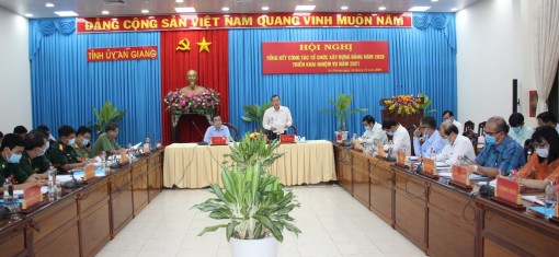 An Giang: Xây dựng, chỉnh đốn Đảng là nhiệm vụ then chốt