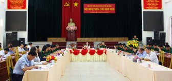 Đảng ủy Quân sự tỉnh An Giang hội nghị phiên cuối năm 2020