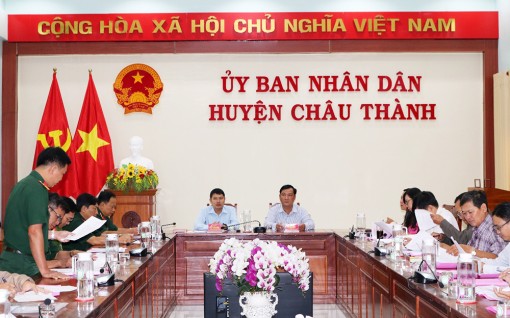 Châu Thành triển khai kế hoạch tổ chức hoạt động “Tết quân - dân” năm 2021