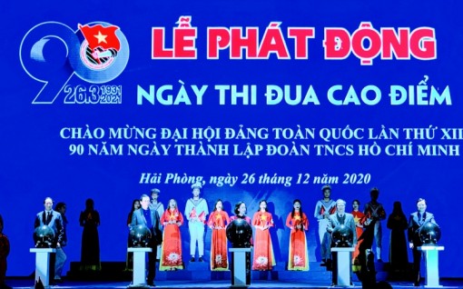 Tuổi trẻ cả nước thi đua chào mừng Đại hội XIII của Đảng