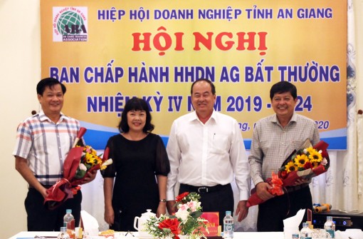 Ông Hồ Việt Hiệp giữ chức Chủ tịch Hiệp hội Doanh nghiệp tỉnh An Giang (nhiệm kỳ 2019-2024)