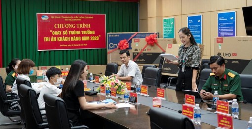 Viettel An Giang  quay số trúng thưởng tri ân khách hàng năm 2020