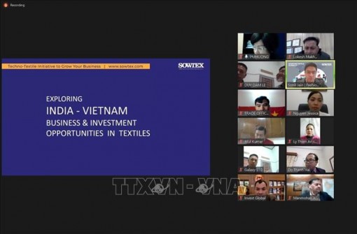 Thúc đẩy hợp tác Việt Nam và Ấn Độ trong lĩnh vực dệt may