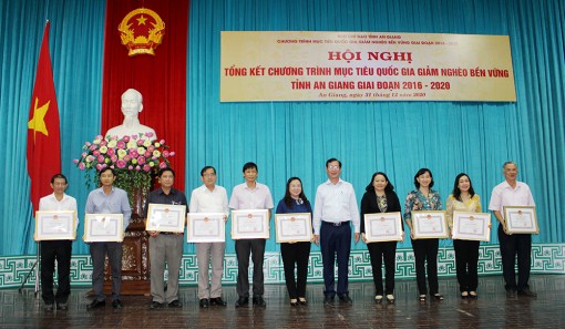 Hội nghị tổng kết Chương trình mục tiêu quốc gia giảm nghèo bền vững (giai đoạn 2016 – 2020) tỉnh An Giang