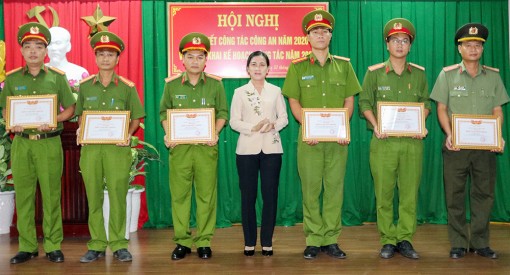 Công an huyện Châu Thành đấu tranh làm rõ 100% vụ phạm pháp hình sự