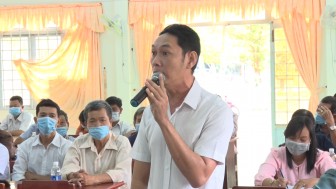 Đại biểu HĐND tỉnh An Giang tiếp xúc cử tri huyện Phú Tân