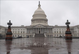 Mỹ phong tỏa trụ sở Quốc hội để đối phó với biểu tình