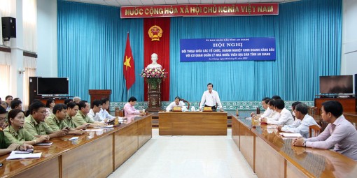 An Giang đối thoại giữa các tổ chức, doanh nghiệp kinh doanh xăng dầu với cơ quan quản lý Nhà nước