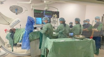 Bệnh viện Đa khoa Trung tâm An Giang áp dụng thành công kỹ thuật khoan mảng vữa động mạch vành bằng mũi khoan kim cương