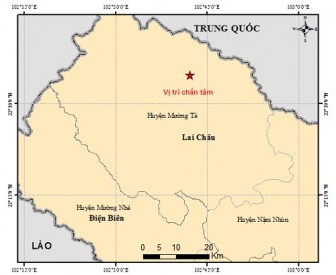 Động đất 3,6 độ tại Mường Tè, Lai Châu