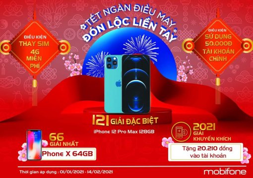 MobiFone tổ chức Chương trình "Tết ngàn điều may - đón lộc liền tay"