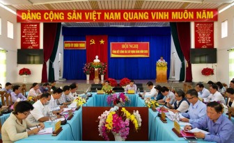 Huyện ủy Châu Thành: Tổng kết công tác xây dựng Đảng năm 2020