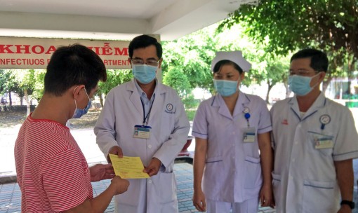 Long An: Bệnh nhân 1474 khỏi bệnh, xuất viện
