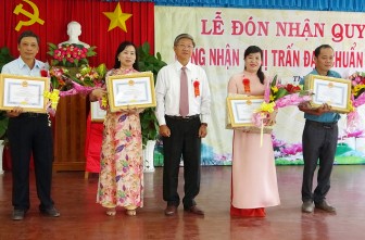 Thị trấn Tri Tôn được công nhận đạt chuẩn văn minh đô thị