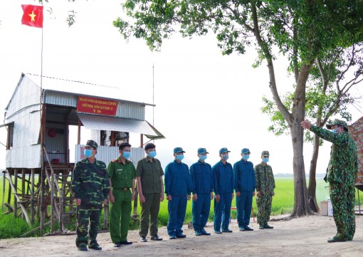 Màu xanh dân quân trên chốt biên giới