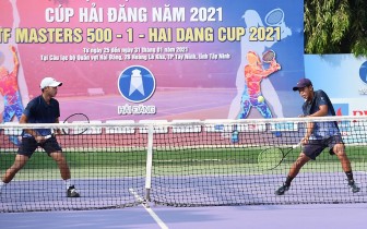Khởi tranh Giải quần vợt nam - nữ quốc gia 2021