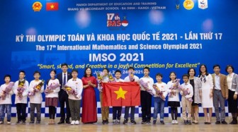 Học sinh Việt Nam giành nhiều huy chương IMSO 17