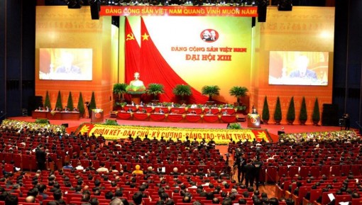Hình ảnh lễ khai mạc trọng thể Đại hội lần thứ XIII của Đảng