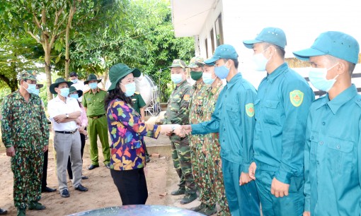 Đón Tết ở chốt phòng, chống dịch COVID-19