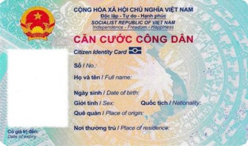 Quy định về mẫu thẻ Căn cước công dân gắn chíp điện tử