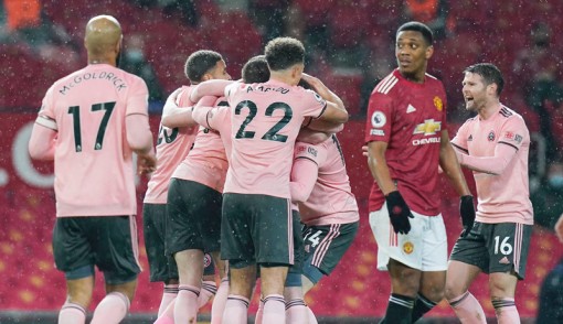 MU bất ngờ thua đội bét bảng Sheffield Utd