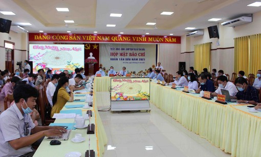 TX. Tân Châu họp mặt báo chí mừng xuân Tân Sửu năm 2021