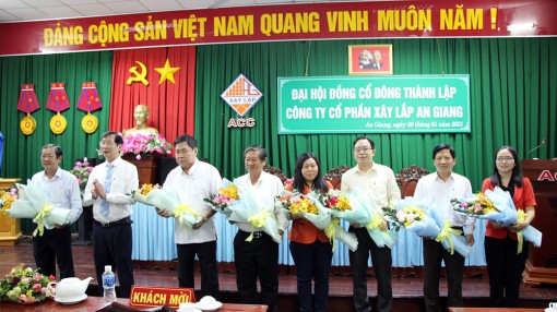 Đại hội đồng cổ đông thành lập Công ty Cổ phần Xây lắp An Giang