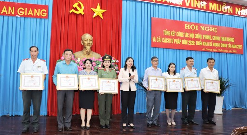 An Giang tăng cường công tác nội chính, phòng, chống tham nhũng và cải cách tư pháp
