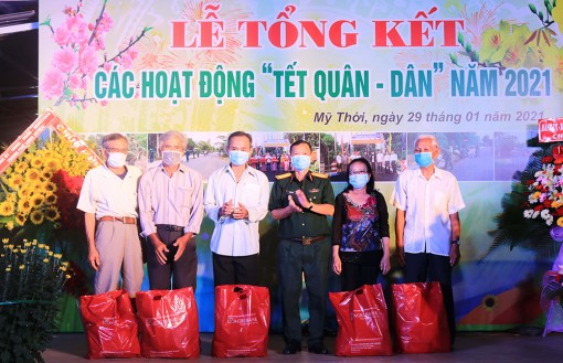 Long Xuyên tổng kết các hoạt động "Tết quân – dân” năm 2021