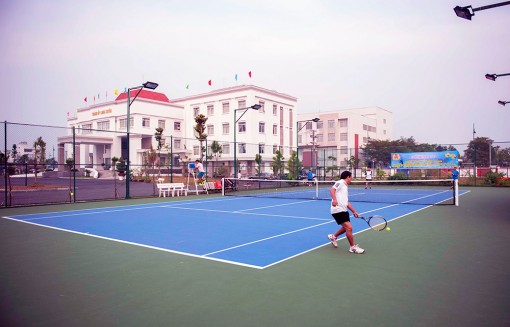 Giao lưu quần vợt mừng Đảng, mừng xuân Tân Sửu 2021