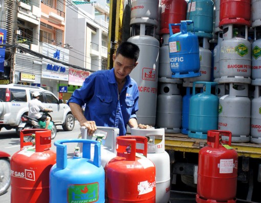 Giá gas bán lẻ tăng
