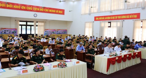 Thực hiện tốt quy chế phối hợp về xây dựng Đảng trong lực lượng vũ trang địa phương