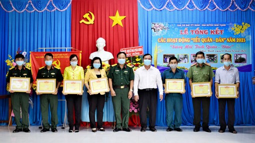 Châu Thành tổng kết các hoạt động Tết quân – dân năm 2021