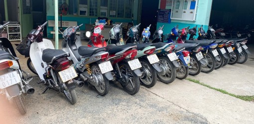An Giang: Ngăn chặn kịp thời nhóm đối tượng tụ tập có biểu hiện đua xe