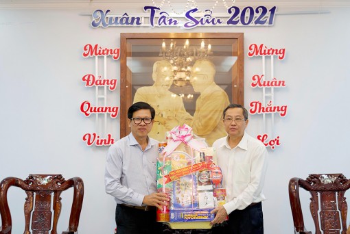 Học viện Chính trị khu vực IV thăm, chúc Tết Tỉnh ủy An Giang