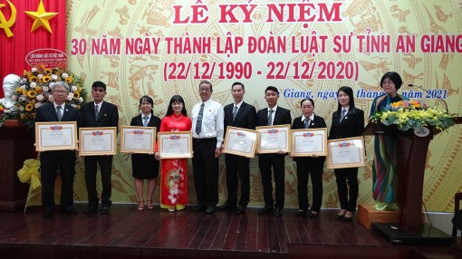 Đoàn Luật sư tỉnh An Giang kỷ niệm 30 năm thành lập