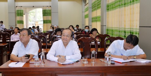 Tiền Giang: Hội nghị hiệp thương chuẩn bị công tác bầu cử đại biểu Quốc hội khóa XV và đại biểu HĐND tỉnh