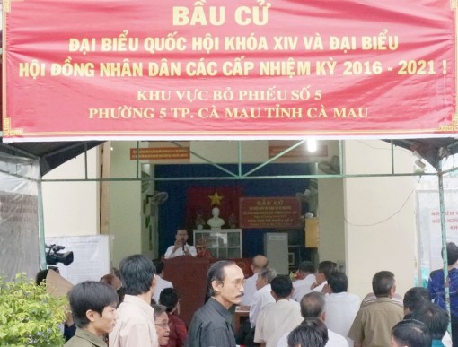 Cà Mau: Nhận hồ sơ ứng cử đại biểu Quốc hội và HĐND tỉnh từ ngày 22-2-2021