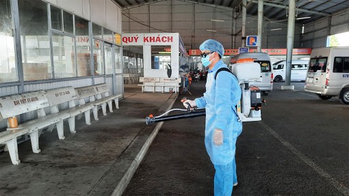 An Giang: Ngành giao thông - vận tải tăng cường kiểm soát dịch bệnh COVID-19