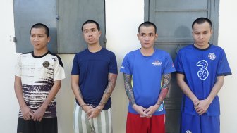 An Giang: Công an huyện Thoại Sơn khởi tố, tạm giam 16 đối tượng liên quan vụ chém người trên xe ôtô 16 chỗ