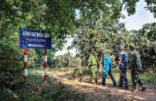 An Giang siết chặt biên giới, chốt chặn 24/24 ngăn chặn nhập cảnh trái phép qua biên giới